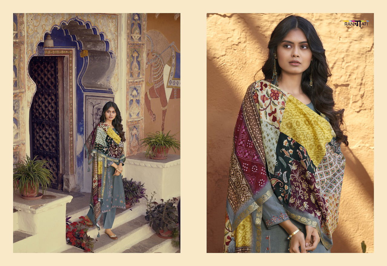 Rangati Shezan Fancy Wear Printed Designer Latest Salwar Suit Collection